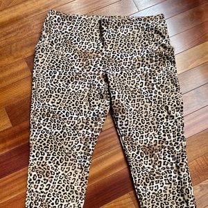 Chico’s cheetah print legging